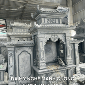 Lăng thờ đá – Mẫu 09